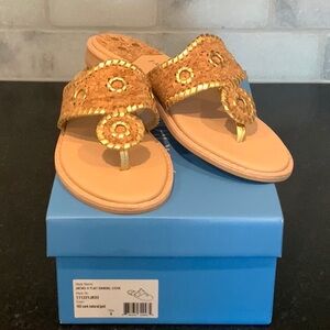 Jack Rogers Women's Flat Sandals Cork Size 8